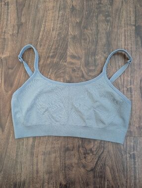 Soma Large Women's Light Gray Wireless Seamless Bra
